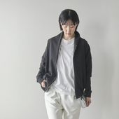 TANG. /パイル裏毛ジップアップ